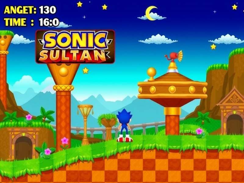 Sonic Sultan Game Screenshot